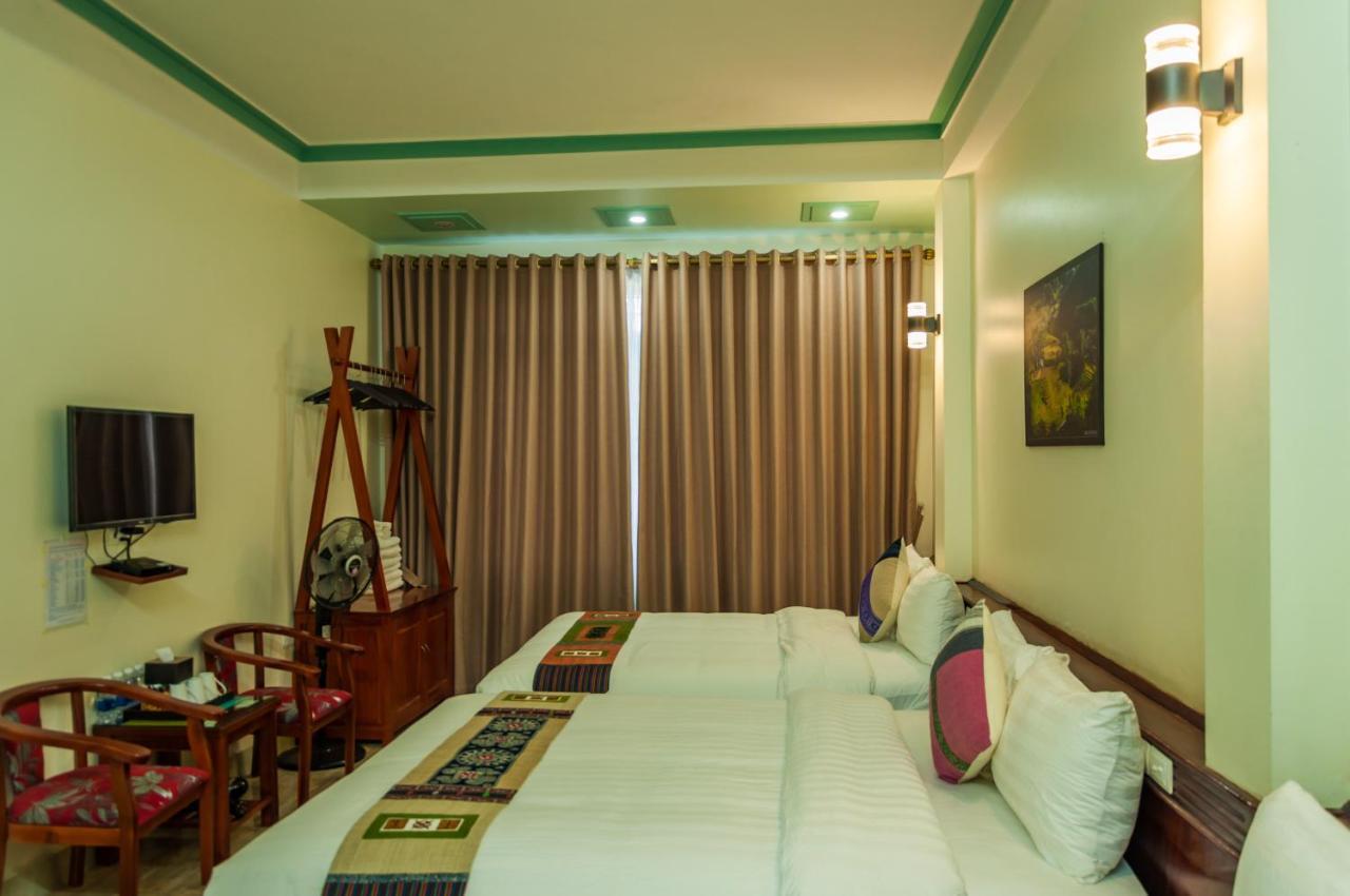 Sapa Peaceful Hotel Exterior foto