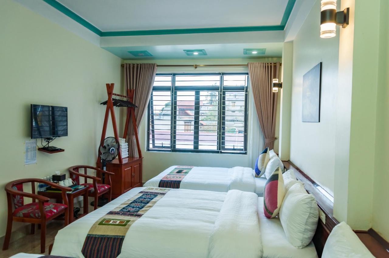 Sapa Peaceful Hotel Exterior foto